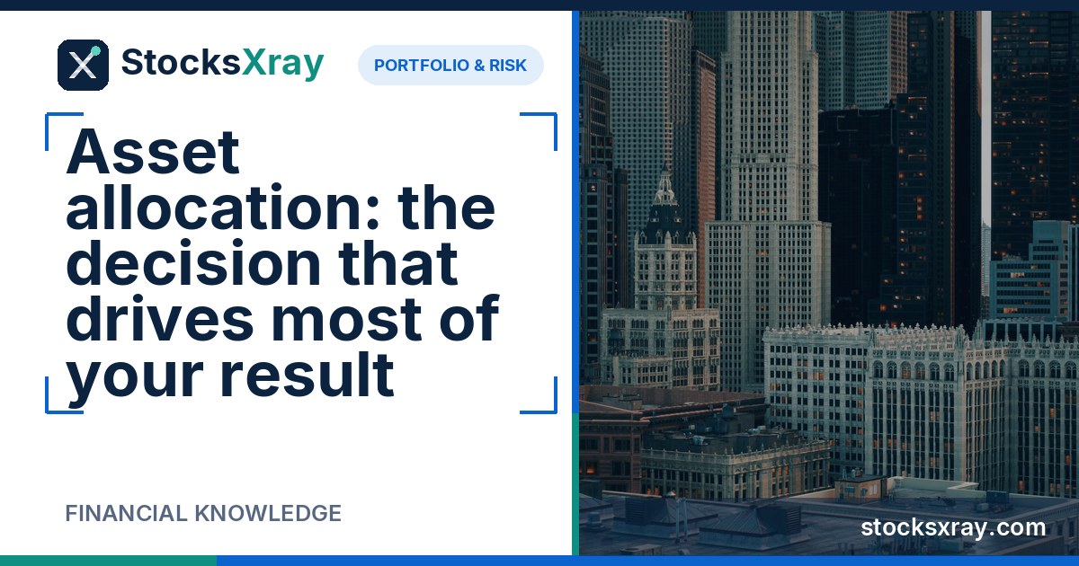 Asset allocation: the decision that drives most of your result