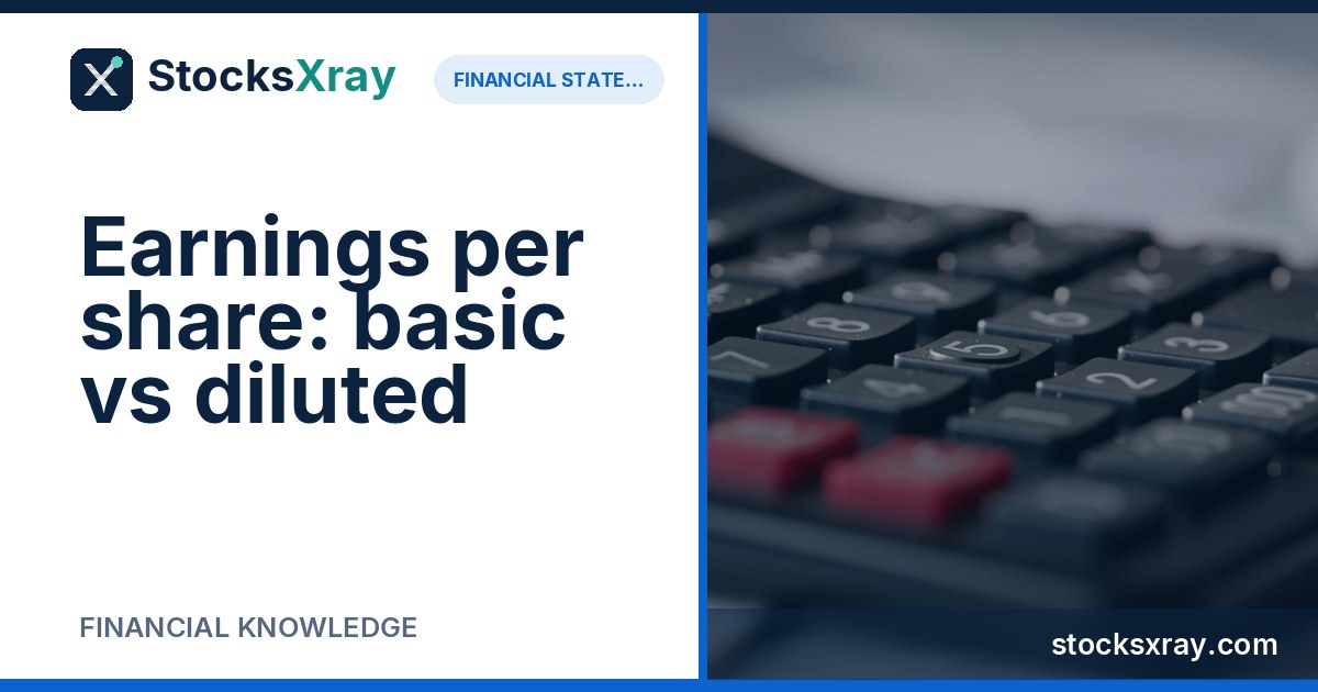 Earnings per share: basic vs diluted