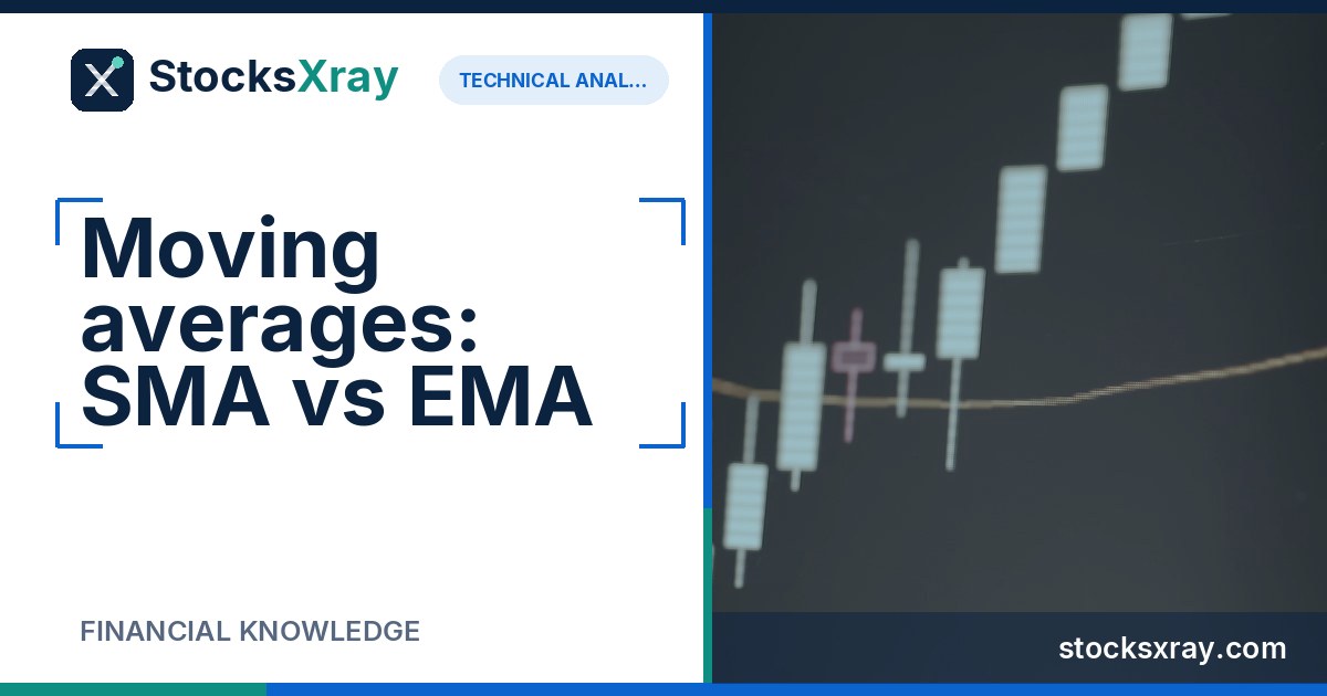 Moving averages: SMA vs EMA