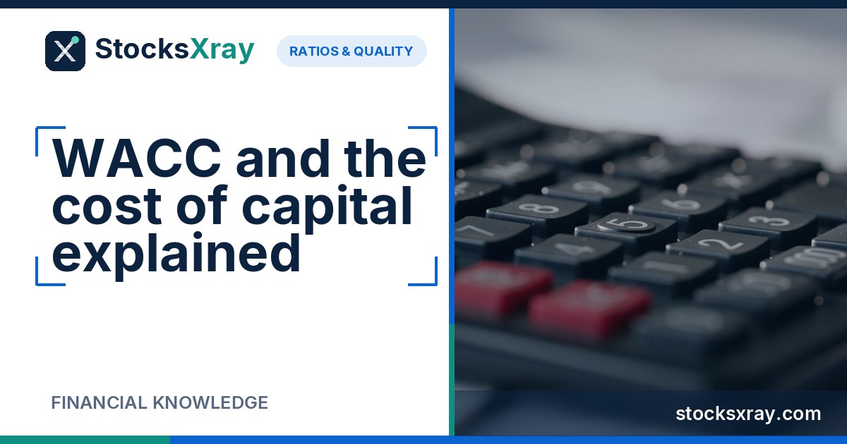 WACC and the cost of capital explained